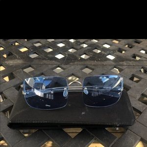 Vintage Prada sunglasses.